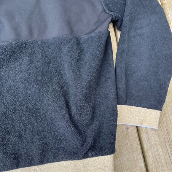 Nike black fleece gold trim pullover sweatshirt Large - Picture 3 of 11